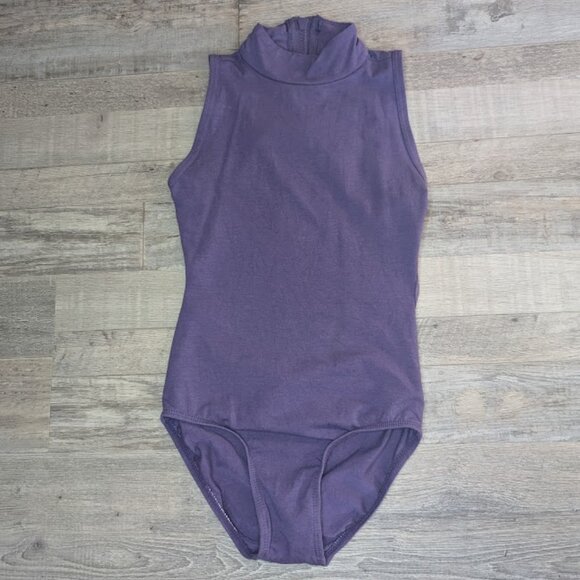 Danznmotion * Mock Neck Leotard * Child 8-10 - Picture 1 of 6
